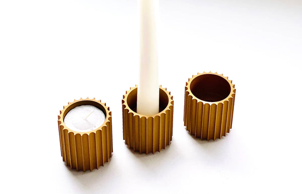 Column Candle Holder (set of 3)