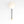 Hook Sconce with integrated hook seen here with brass knob